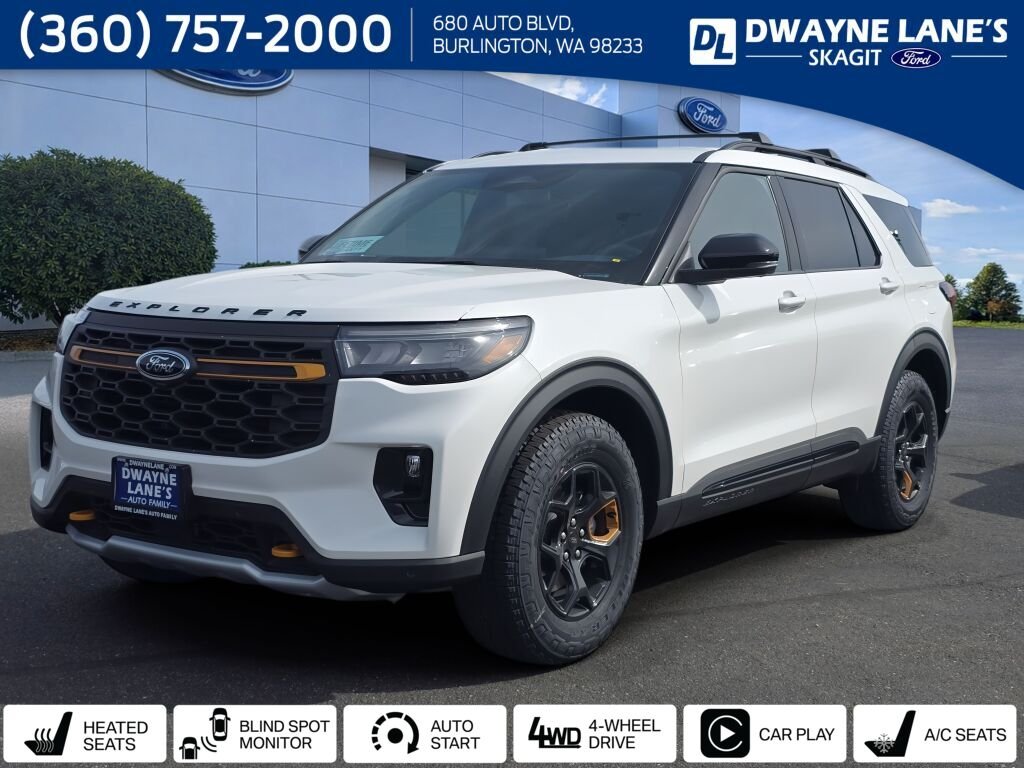 New 2026 Star White Metallic Tri-Coat Ford Tremor® image 1