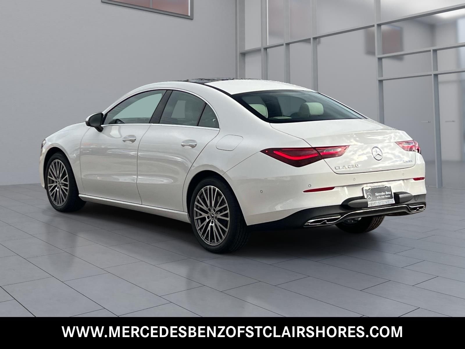New 2026 Polar White Mercedes-Benz CLA 250 image 3