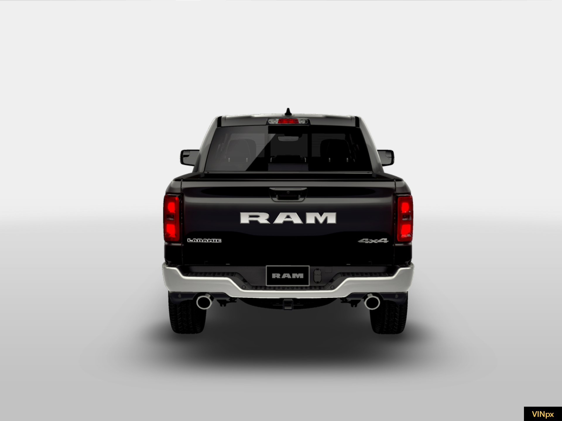 New 2026 Diamond Black Crystal Pearl-Coat Exterior Paint RAM LARAMIE image 6