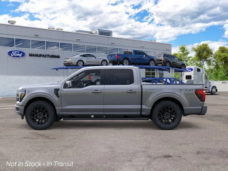 New 2026 Carbonized Gray Metallic Ford Lariat image 3