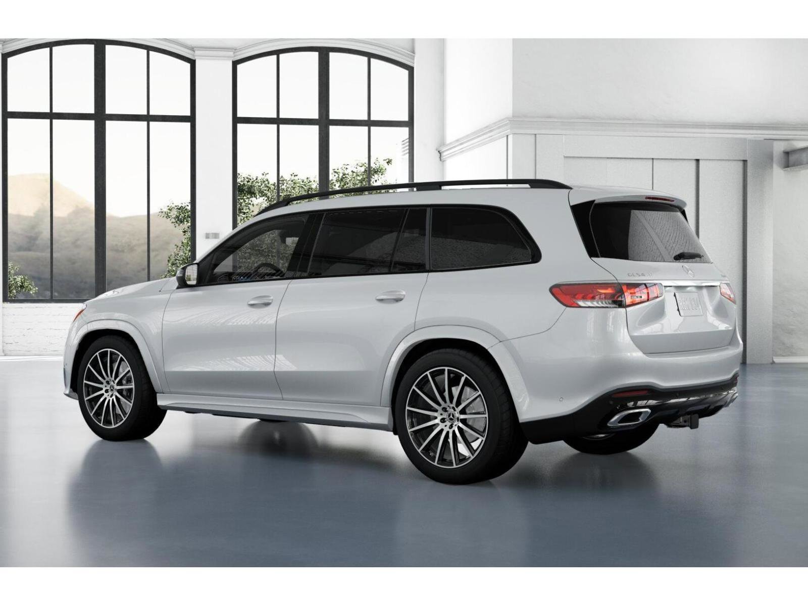 New 2026 MANUFAKTUR Moonlight White Metallic Mercedes-Benz GLS 450 image 73