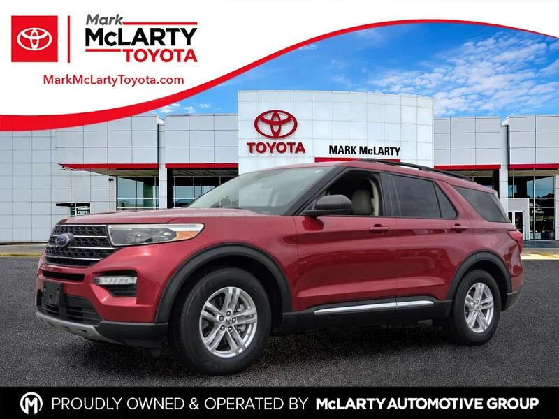 Used 2020 Red Metallic FORD XLT RWD image 1
