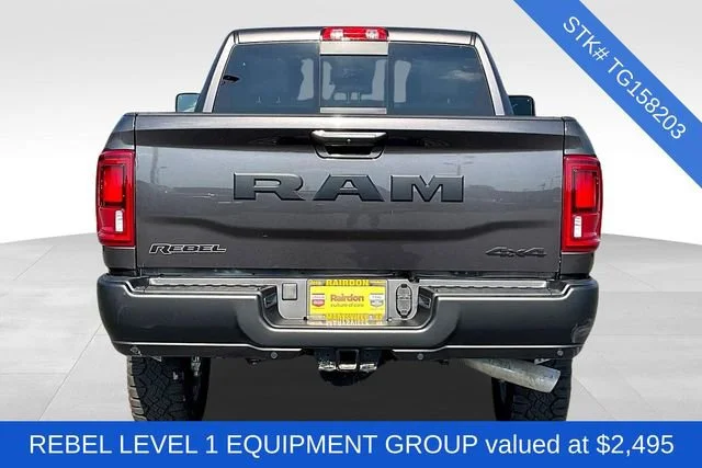 New 2026 Granite Crystal Metallic Clear-Coat Exterior Paint RAM Rebel image 4