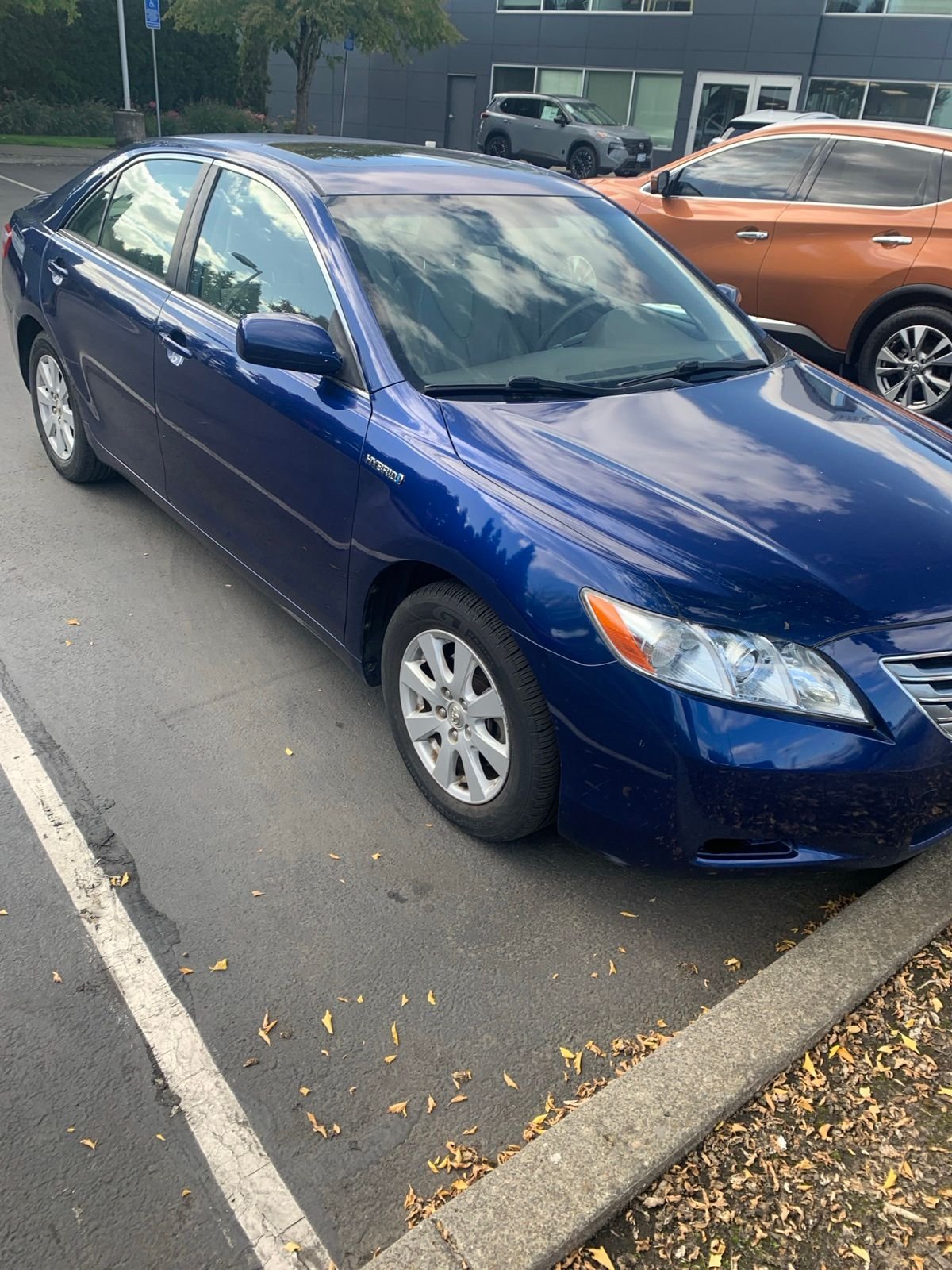 Used 2009 Blue Ribbon Metallic Toyota Base image 4