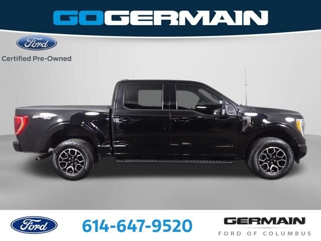 Certified Used 2022 Agate Black Metallic Ford XLT image 5