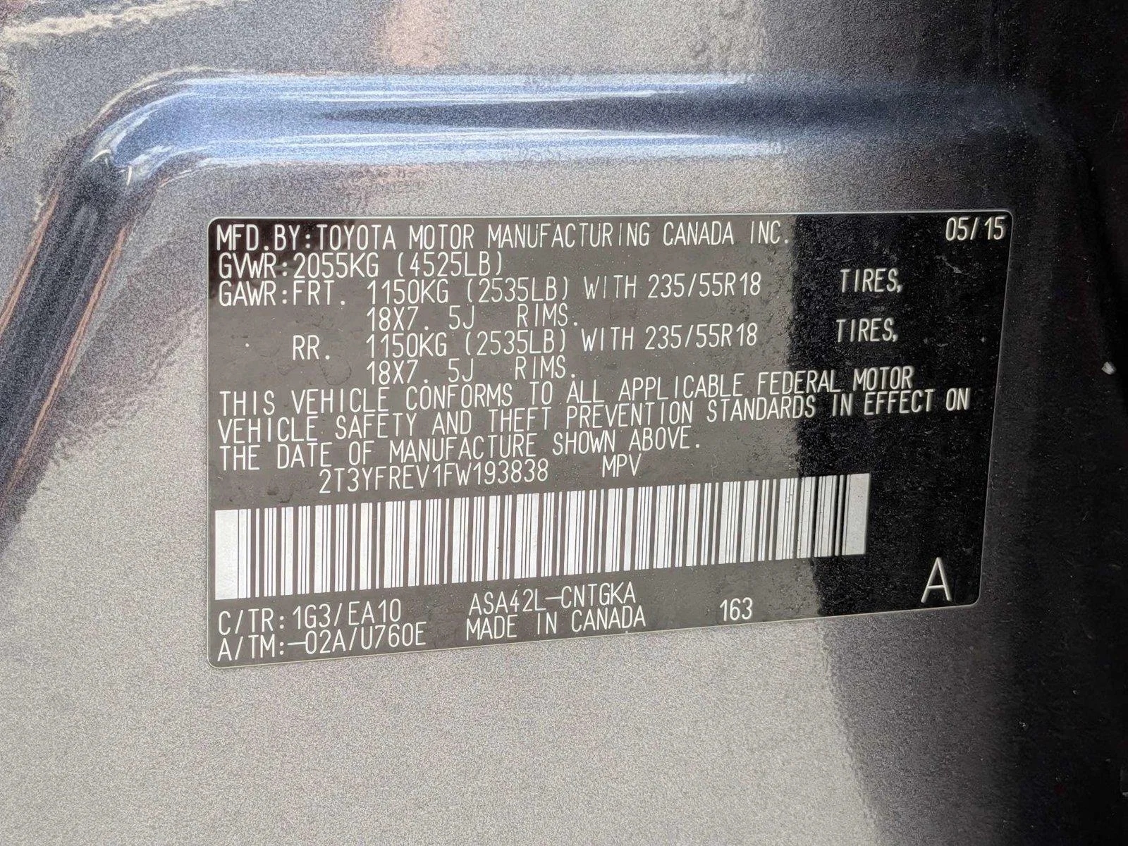 Used 2015 Gray Toyota Limited image 35
