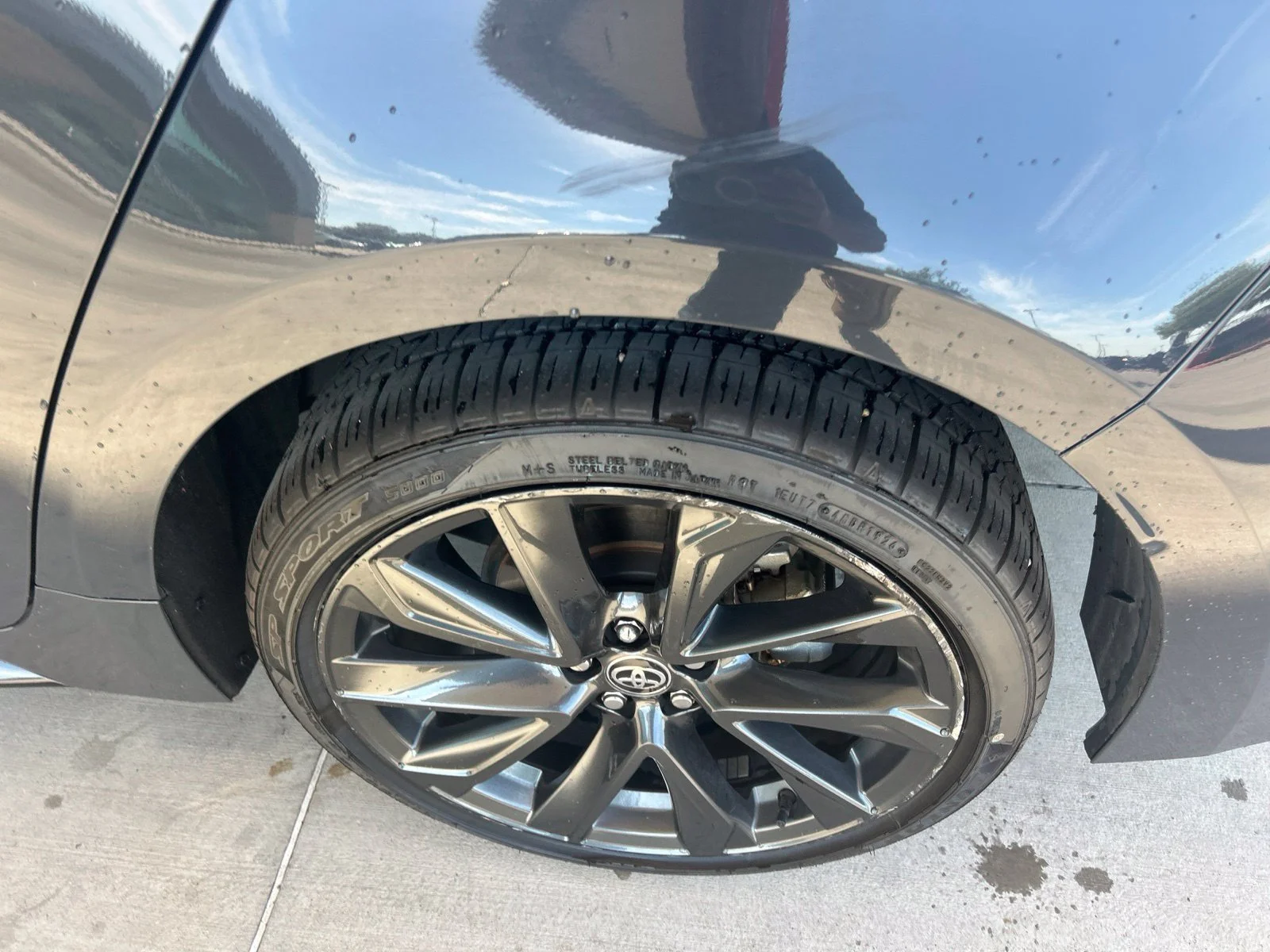 Used 2025 Gray Toyota SE image 16