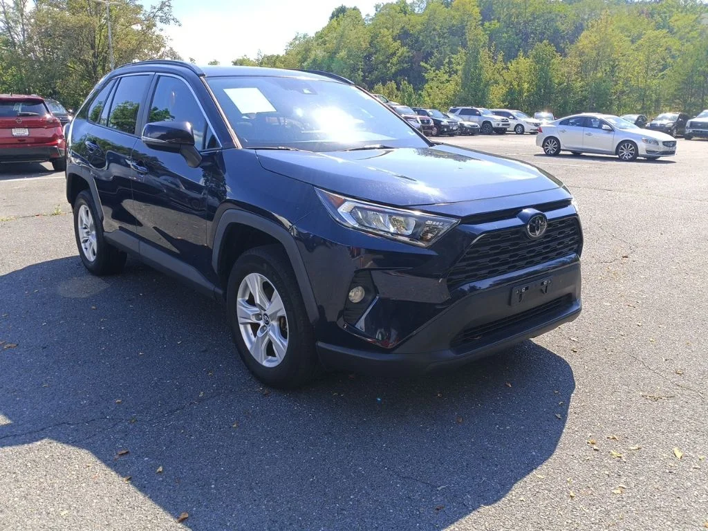 Used 2021 Blue Toyota XLE image 1