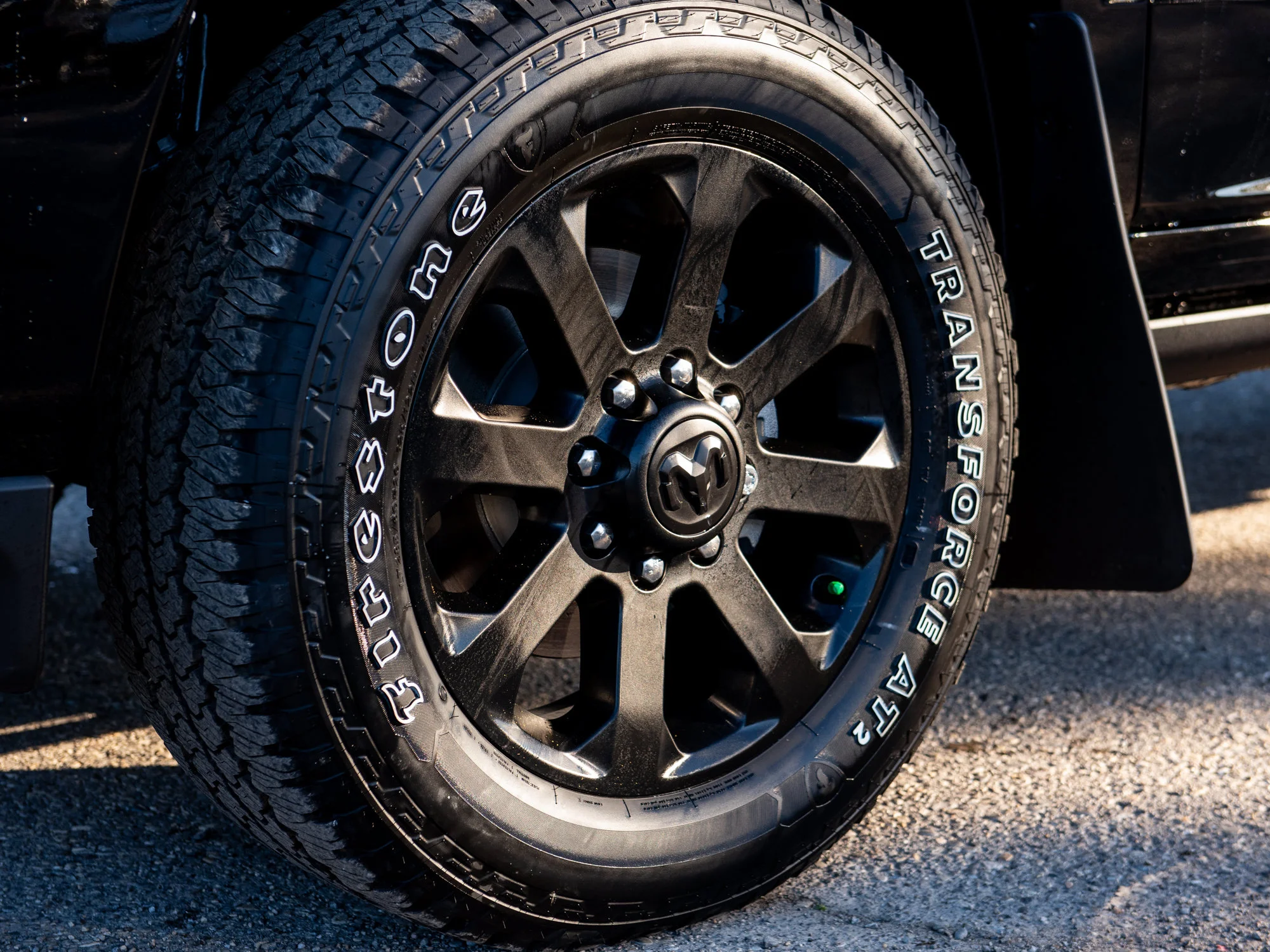 New 2027 Black RAM Laramie Night* Mega Cab 4x4, Sunroof, Heated Leather, 5th Wheel Prep image 3