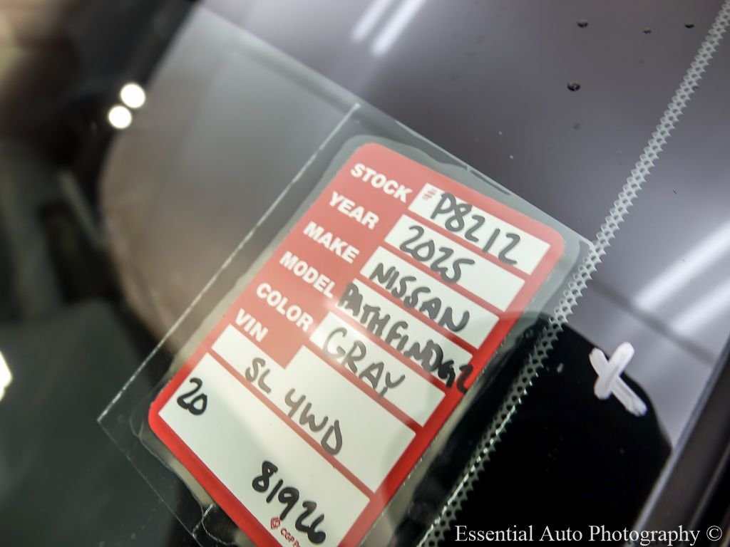 Certified Used 2025 Super Black Nissan SL image 29