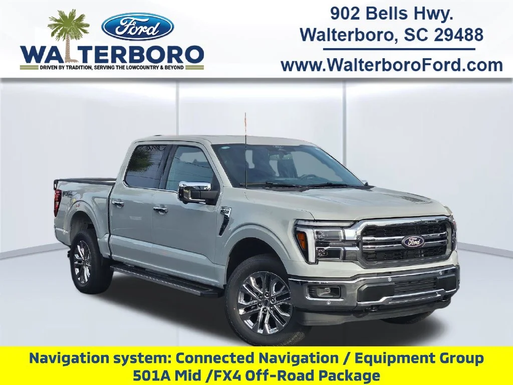 New 2026 White Ford Lariat image 1