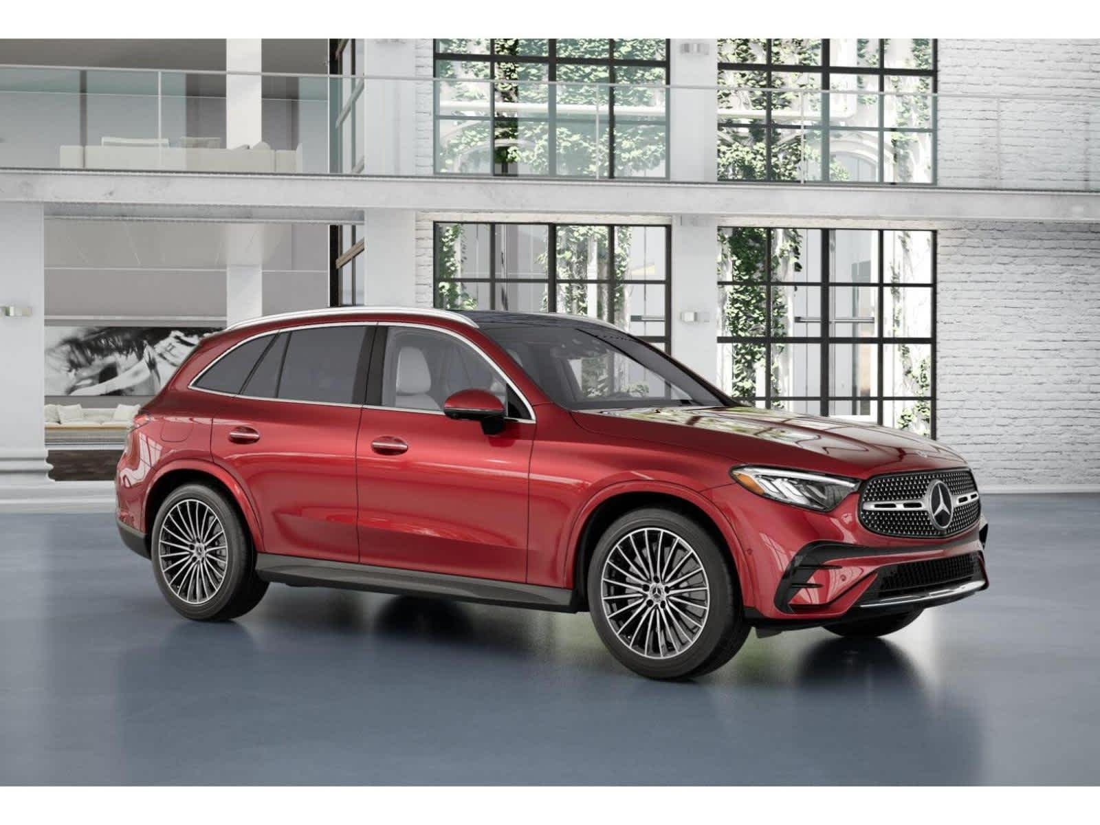 New 2026 MANUFAKTUR Patagonia Red Metallic Mercedes-Benz GLC 300 image 11