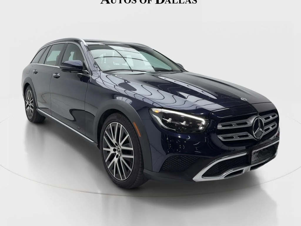 Used 2022 Blue Mercedes-Benz E 450 image 2