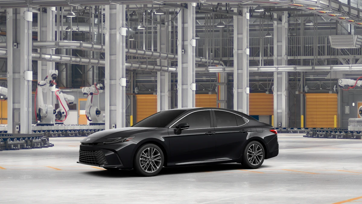 New 2027 Midnight Black Metallic Toyota XLE image 2