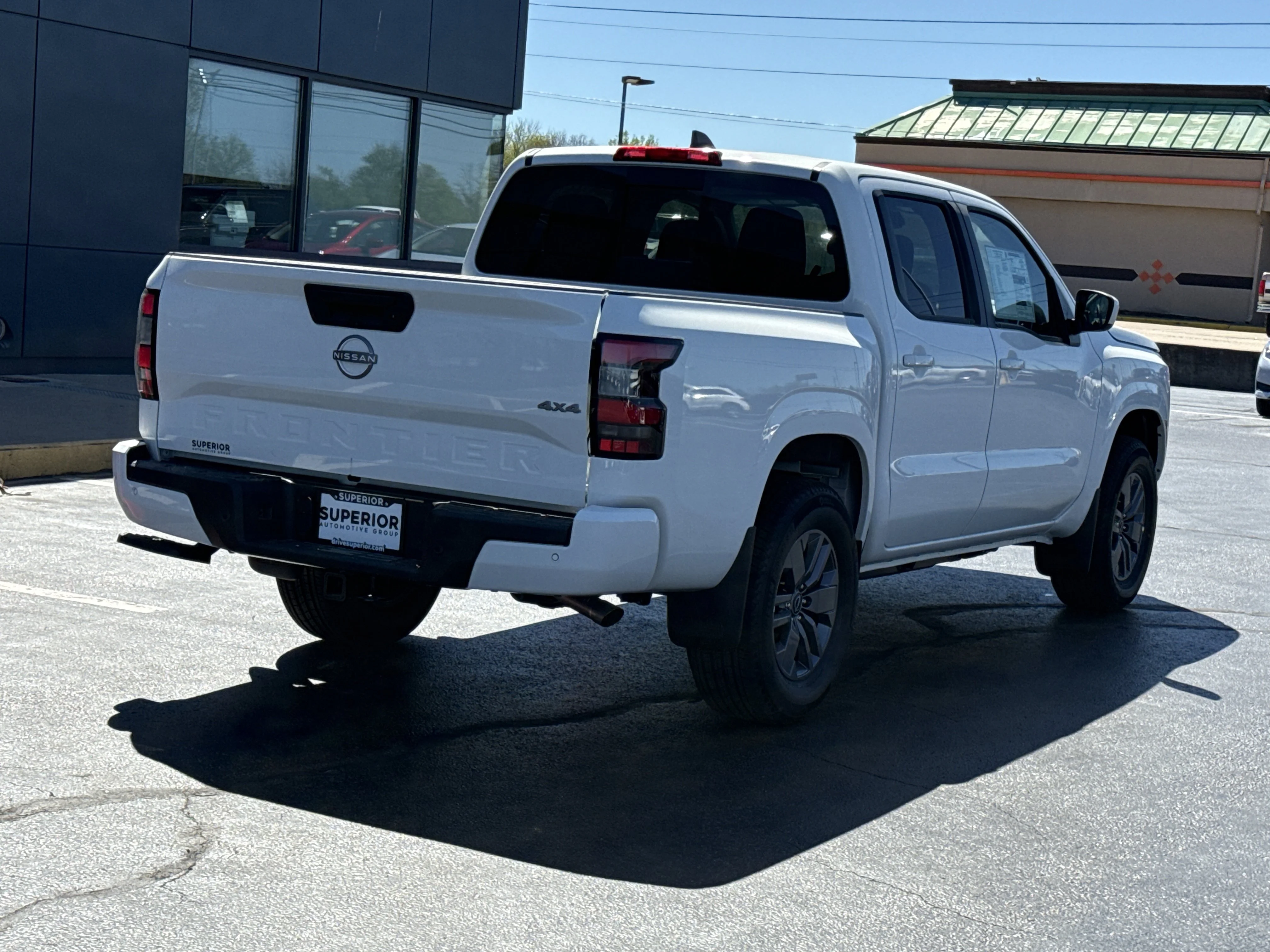 New 2026 Glacier White Nissan SV 4WD image 3