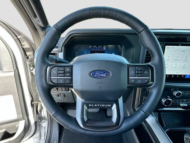 New 2025 White Metallic Ford Platinum image 7