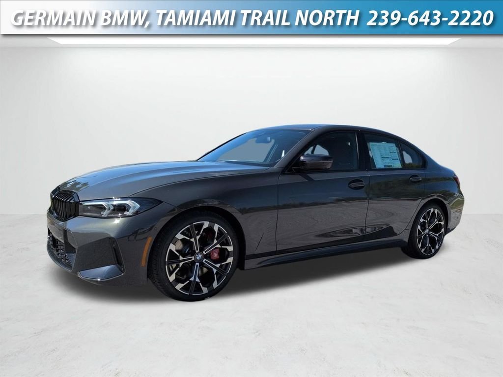 New 2026 Dravit Grey Metallic BMW 330i image 1