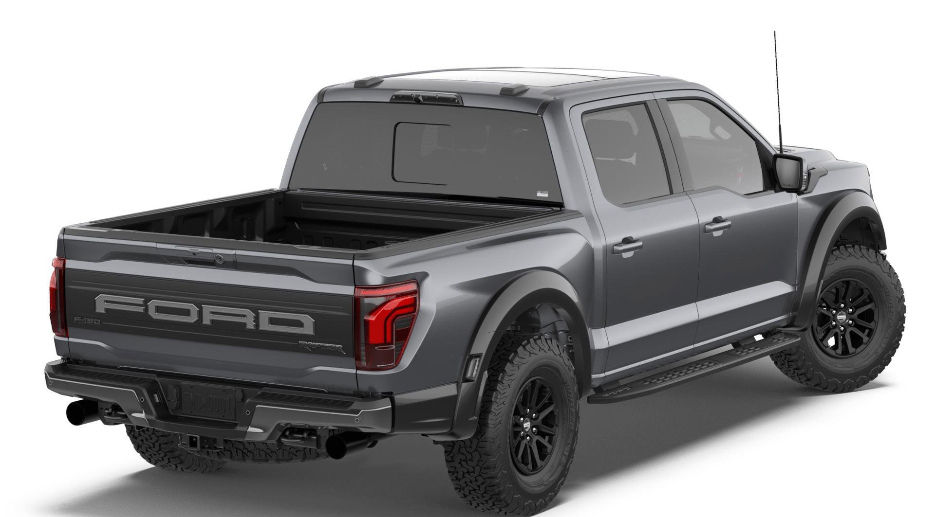 New 2026 Carbonized Gray Metallic Ford Raptor image 3