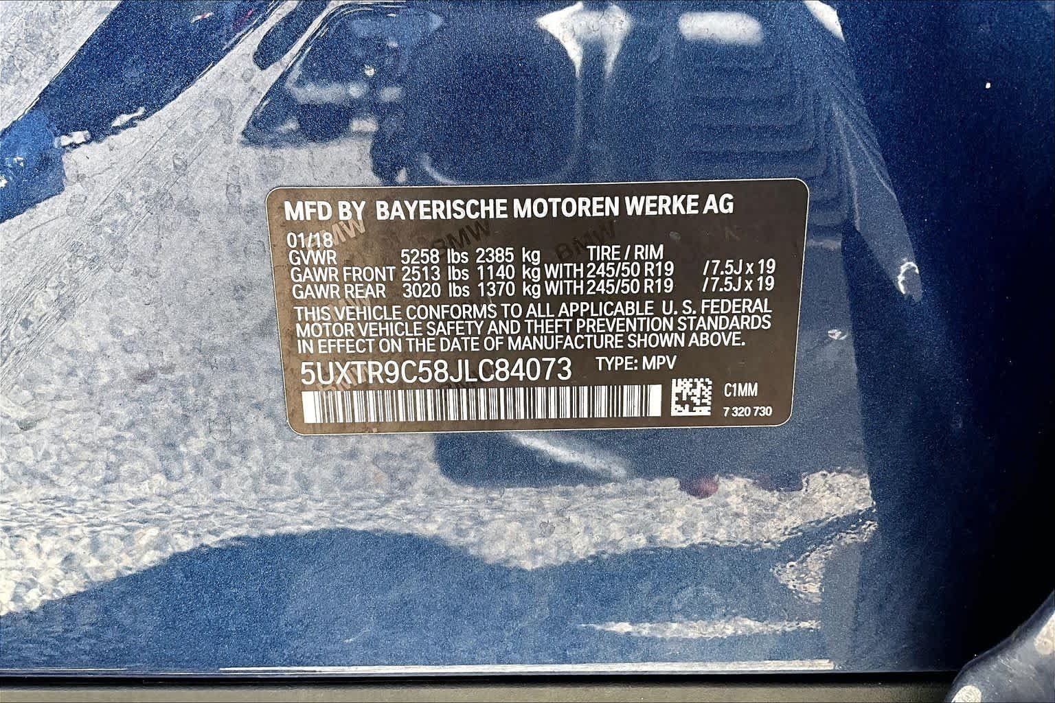 Used 2018 Phytonic Blue Metallic BMW xDrive30i image 34