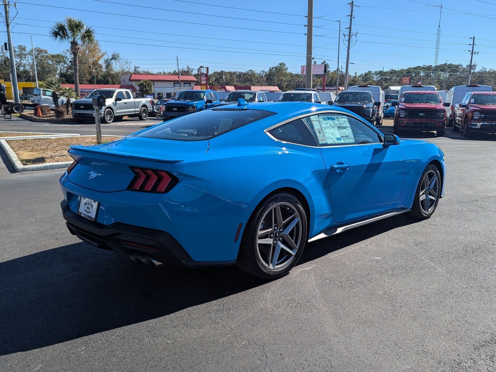 New 2026 Grabber Blue Metallic Ford EcoBoost Premium image 4