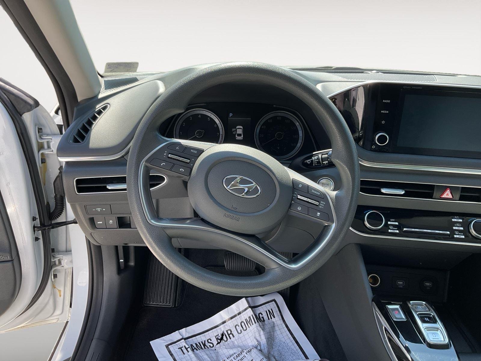 Used 2020 Quartz White Hyundai SEL image 12