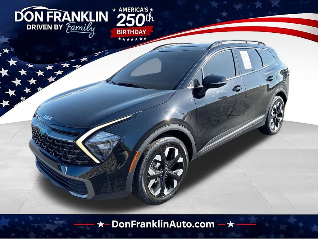 Used 2023 Black Kia X-Line image 1