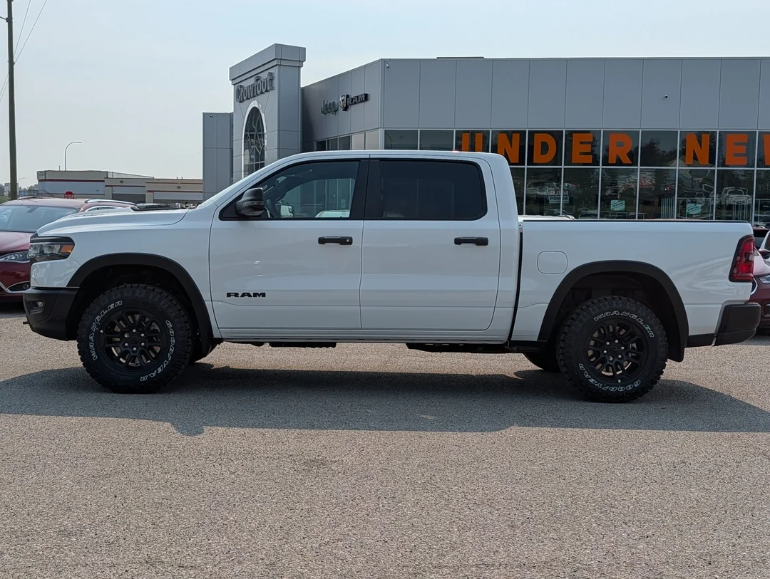 New 2026 White RAM Rebel - - 4x4 - Hurricane Twin Turbo - Rebel Level 1 Equip Grp & More! image 5