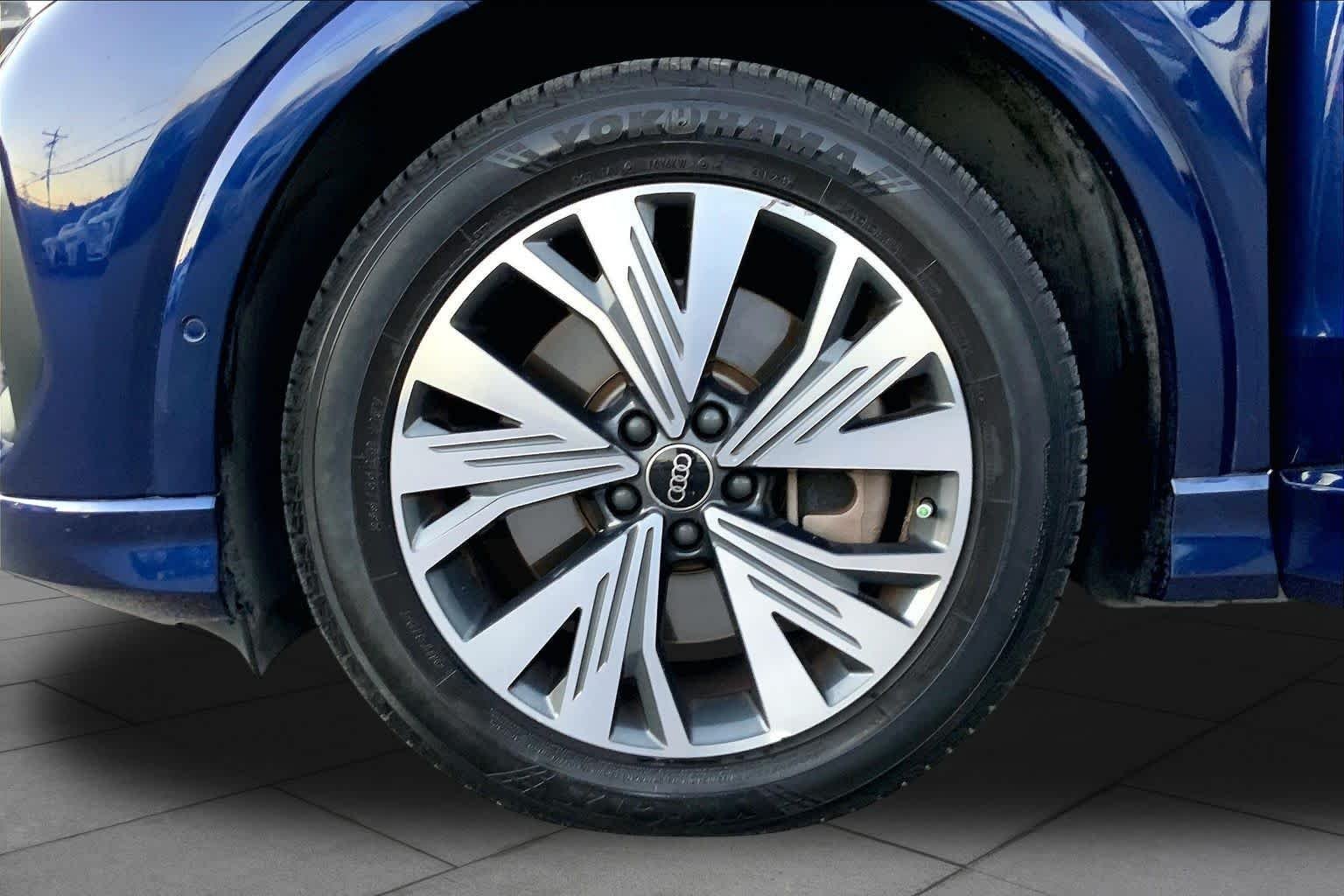 Used 2023 Navarra Blue Metallic Audi Premium Plus image 10