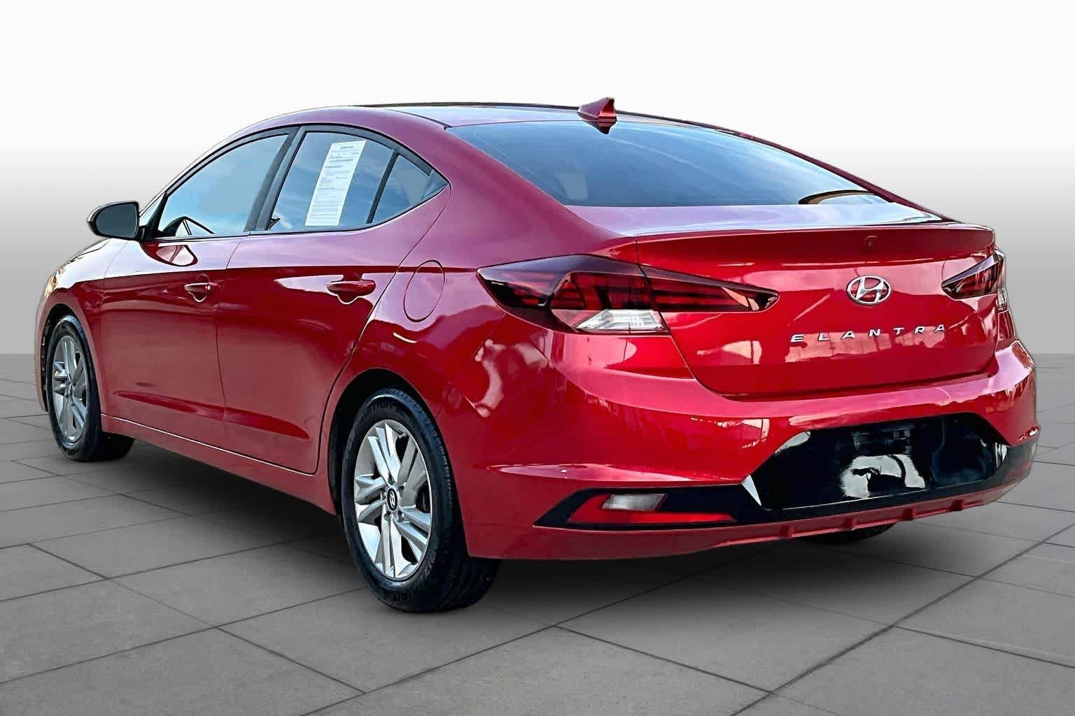 Used 2020 Calypso Red Hyundai SEL image 11