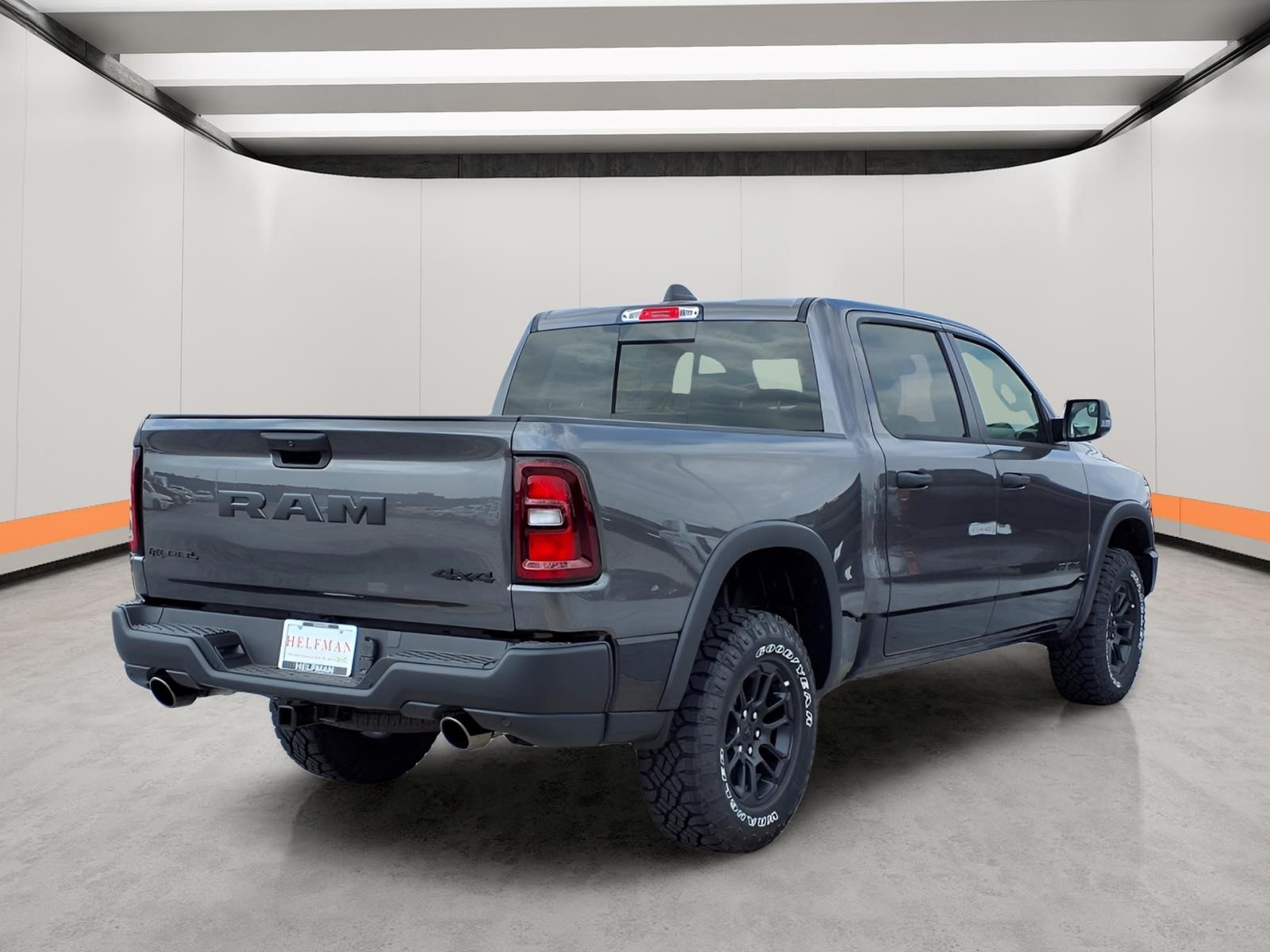 New 2026 Granite Crystal Metallic Clear-Coat Exterior Paint RAM Rebel image 4