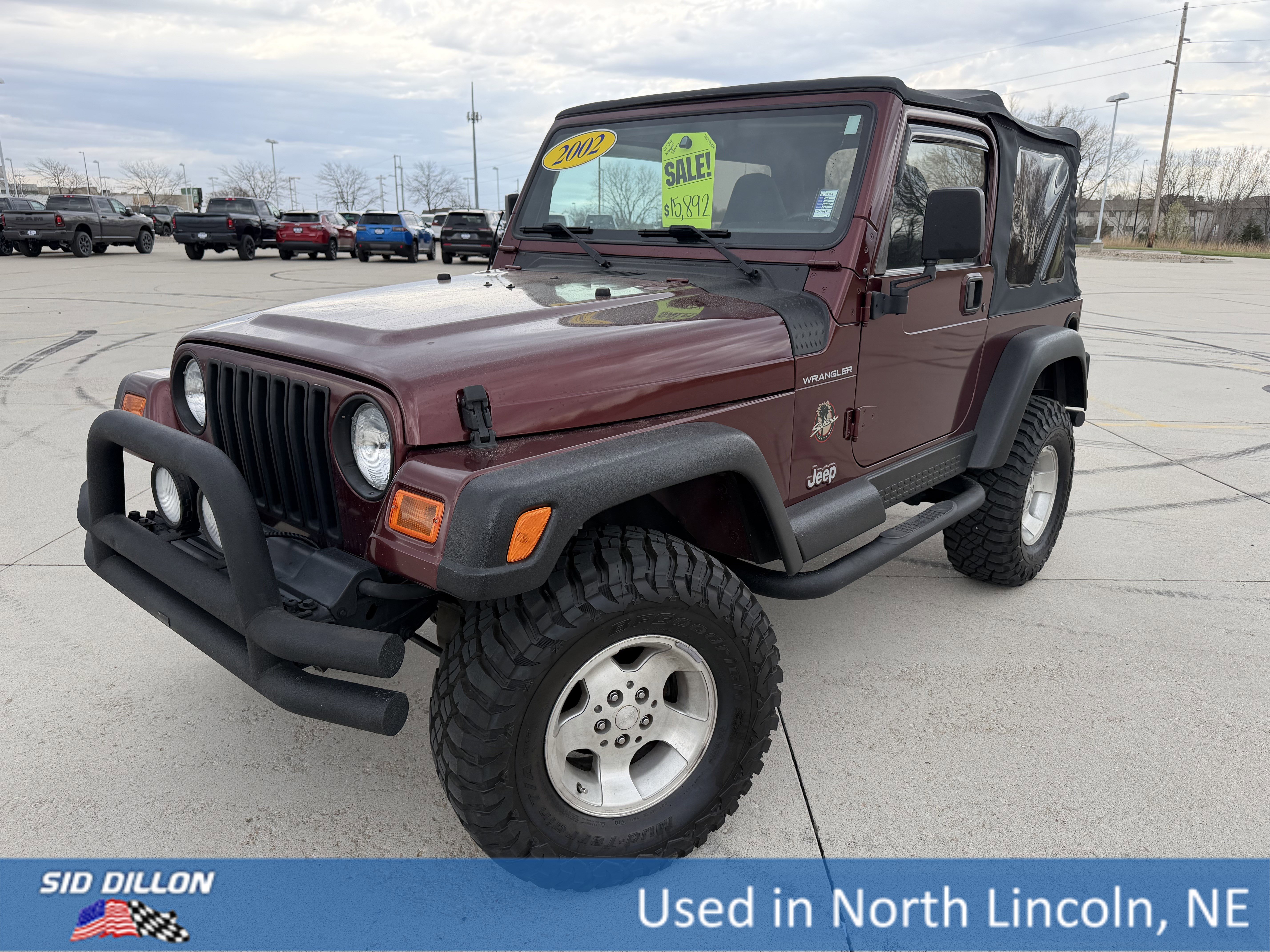 2002 Jeep Wrangler SAHARA