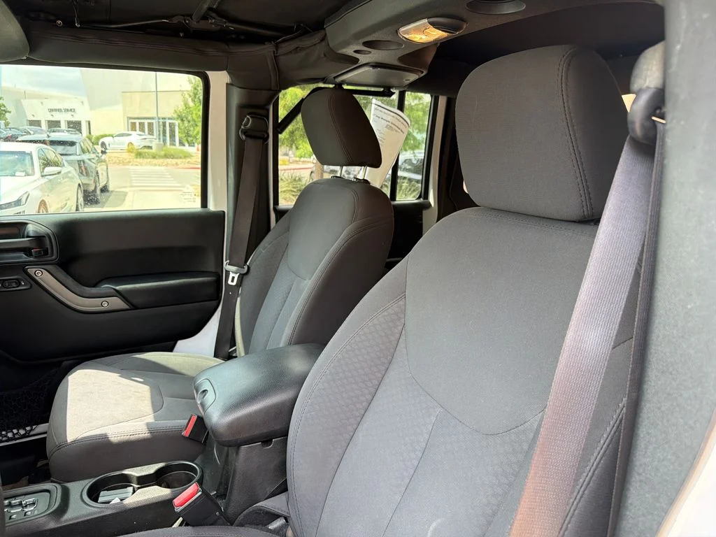 Used 2017 White Jeep Unlimited Sport image 20