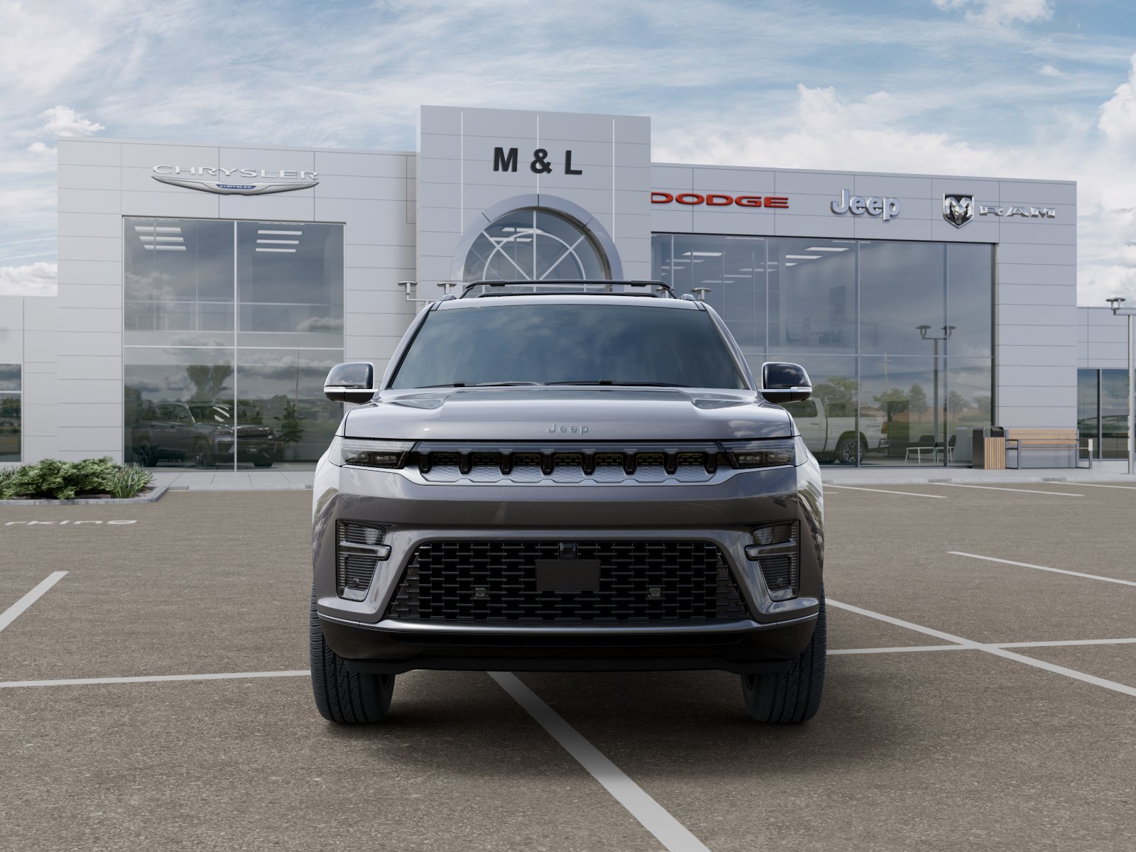 New 2026 Baltic-Gray Metallic Clear-Coat Exterior Paint Jeep 4x4 image 32