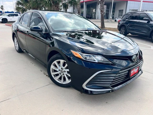 Used 2023 Black Toyota LE image 1