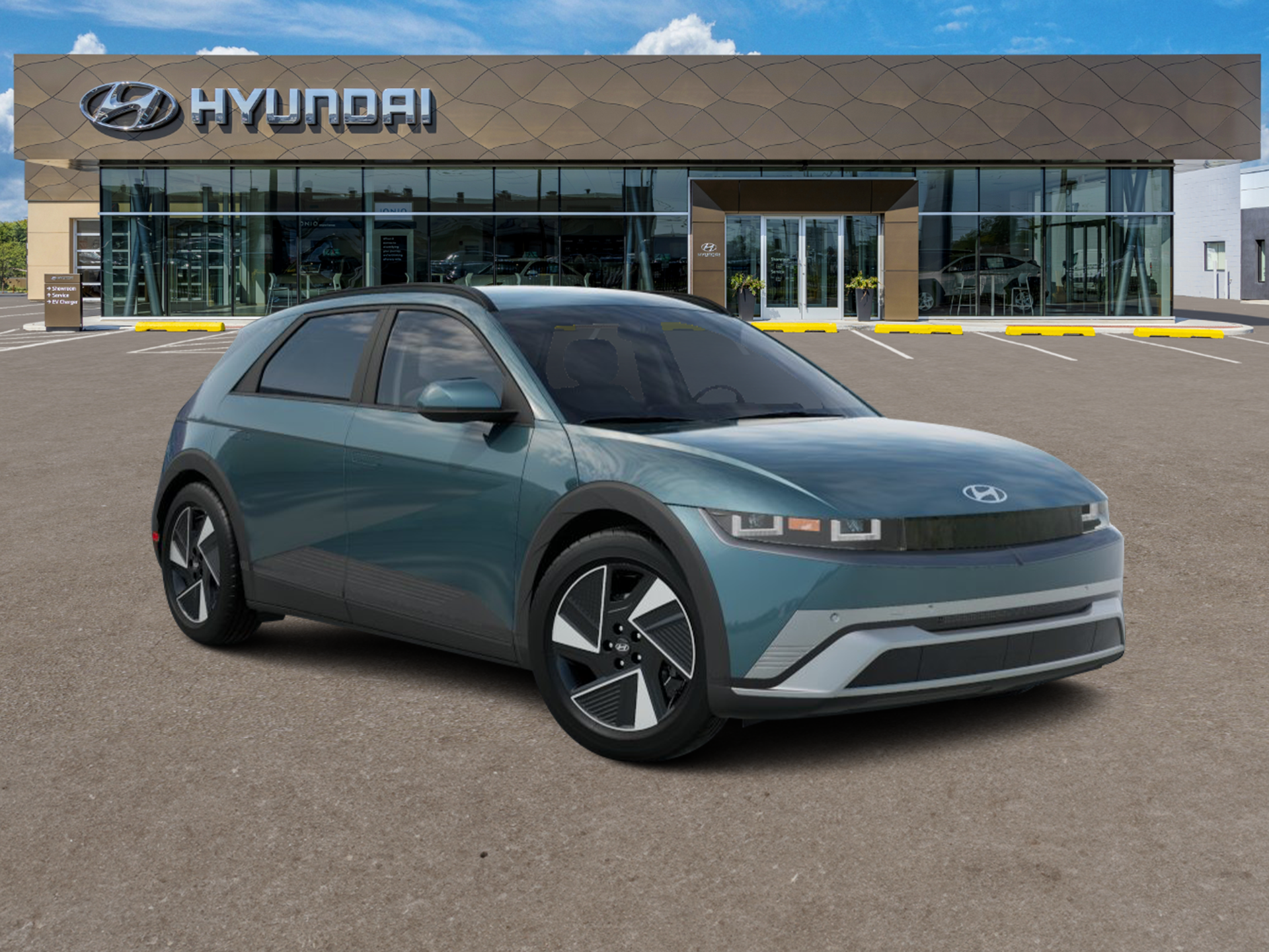 New 2027 Digital Teal Hyundai SEL image 7