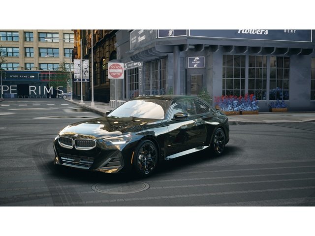 New 2026 Black Sapphire Metallic BMW 230i xDrive image 1