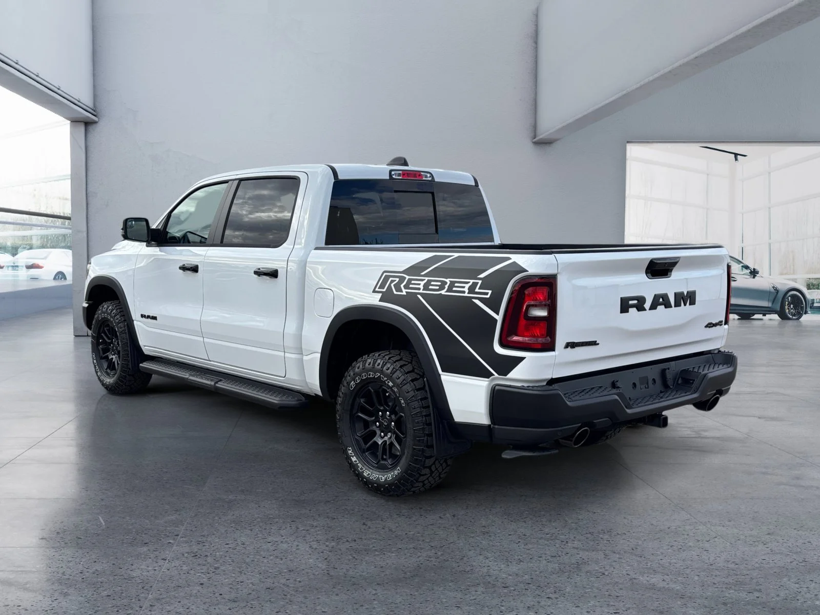 New 2027 Bright White Ram Rebel image 3