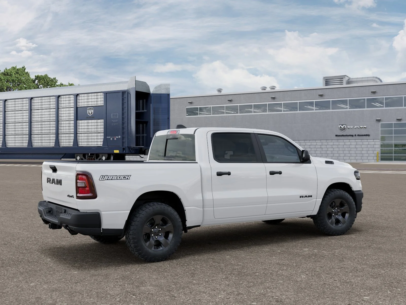 New 2027 Bright White Clear-Coat Exterior Paint RAM Warlock image 30