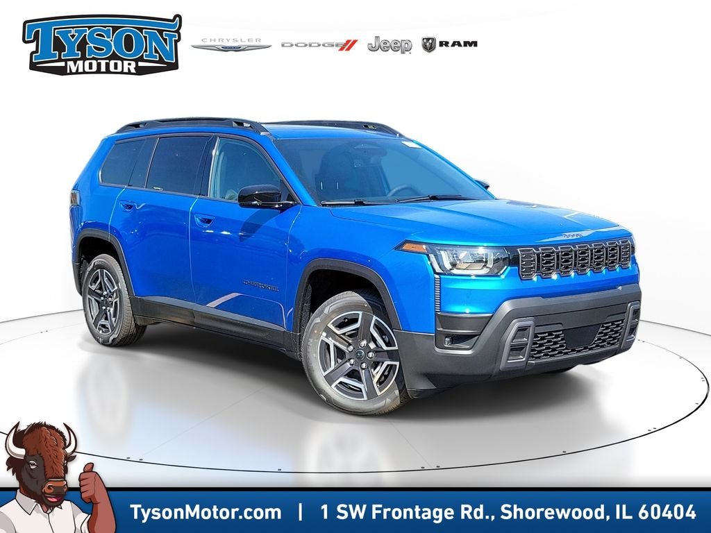 New 2026 Hydro Blue Pearlcoat Jeep Limited image 1