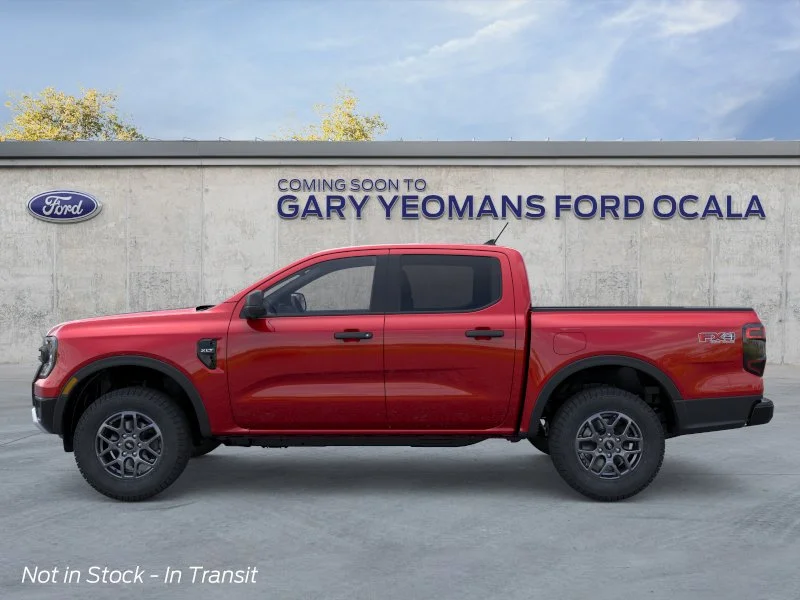 New 2026 Ruby Red Metallic Tinted Clearcoat Ford XLT image 3