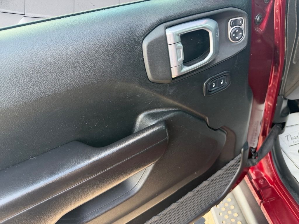 Used 2021 Red Jeep Unlimited Willys image 7