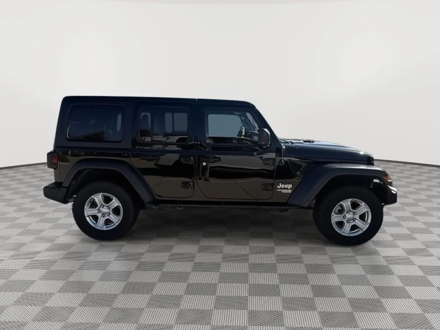 Used 2020 Black Clearcoat Jeep Sport S image 1