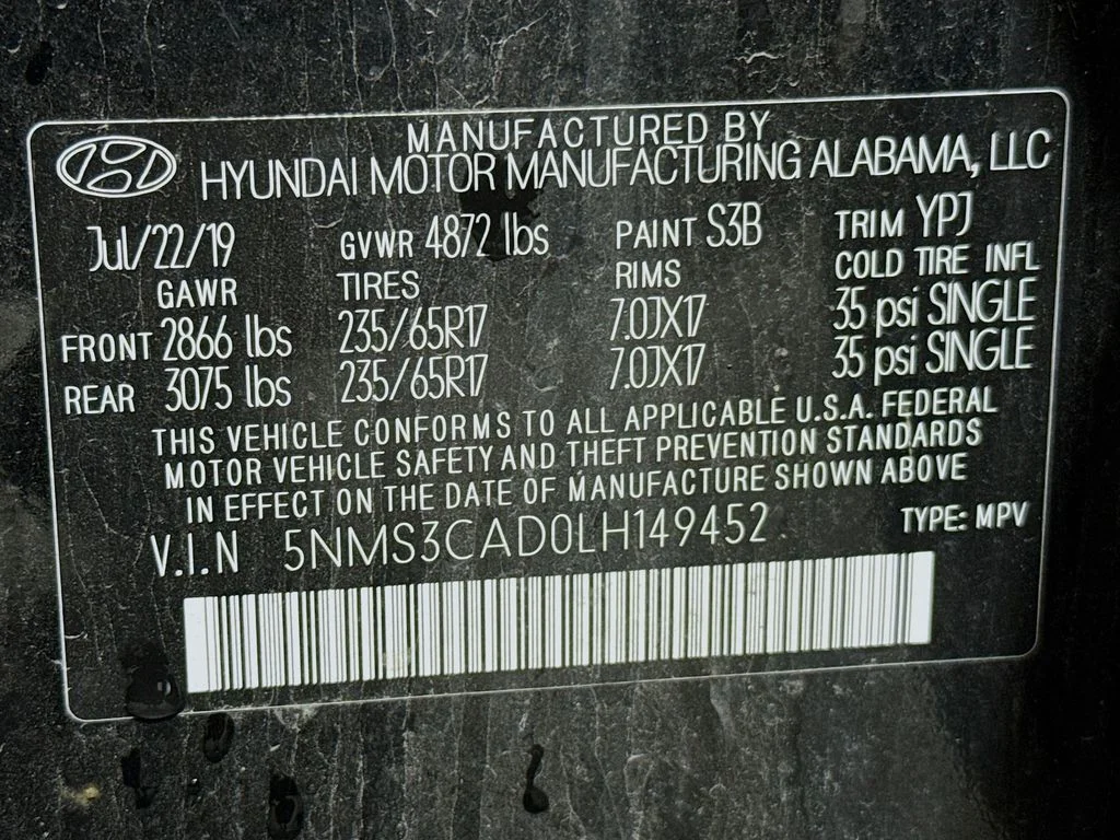 Used 2020 Black Hyundai SEL image 29