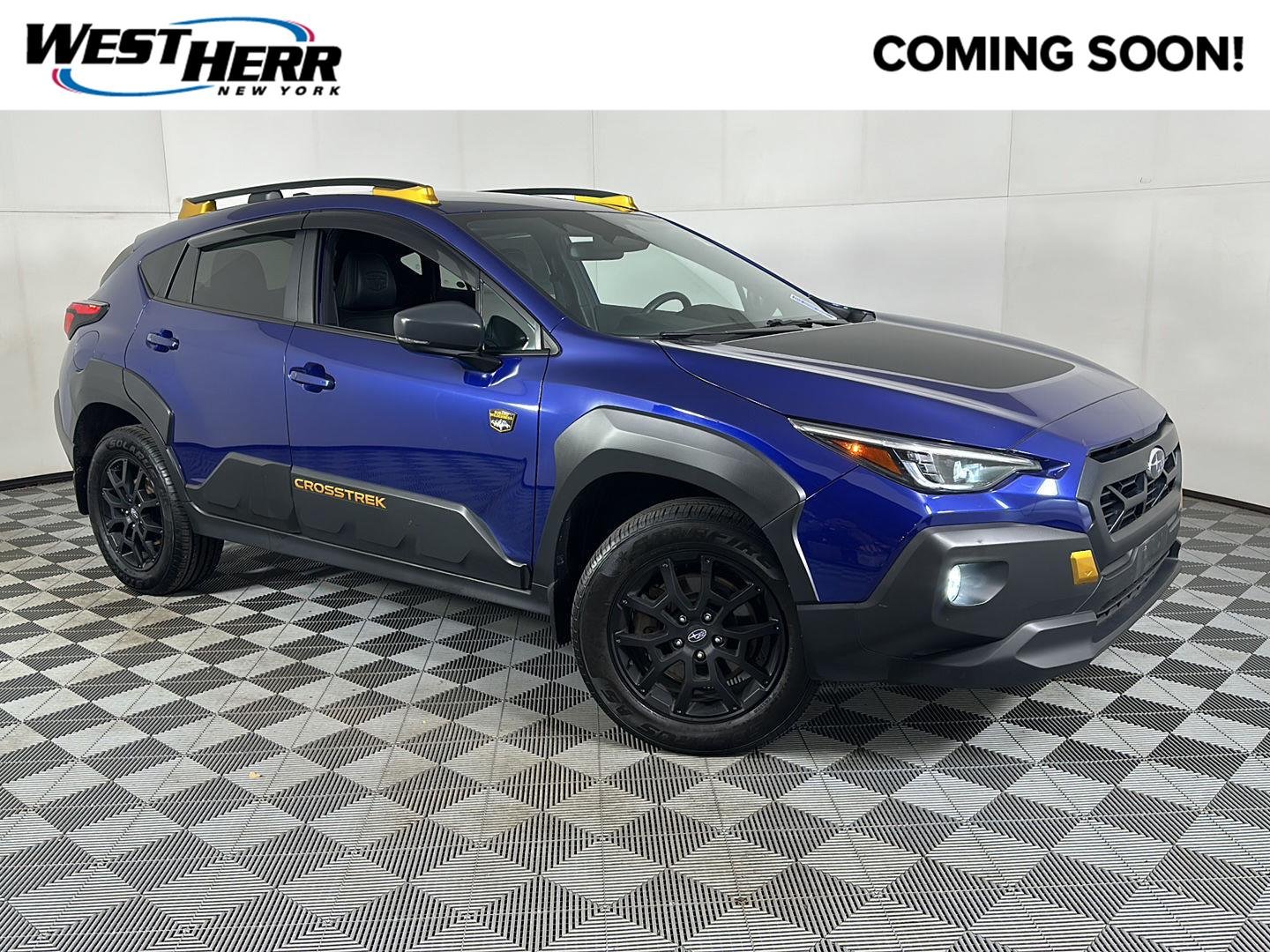 Used 2024 Sapphire Blue Pearl Subaru Wilderness image 1