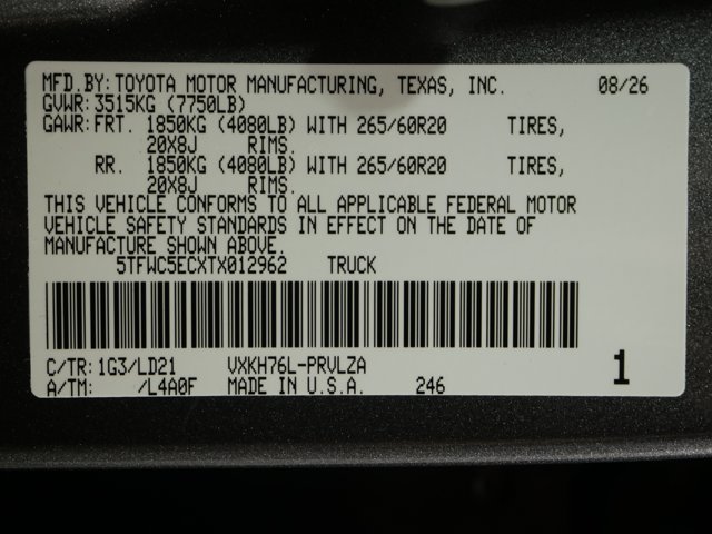 New 2026 Magnetic Gray Metallic Toyota Limited Hybrid image 31