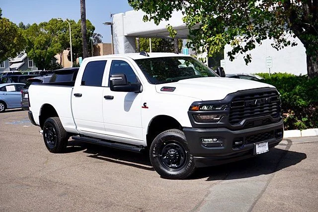 New 2026 Bright White Clear-Coat Exterior Paint RAM Tradesman image 3