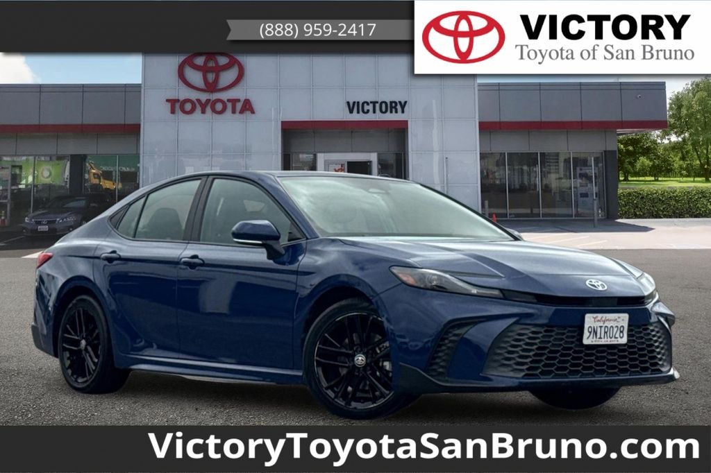 Used 2025 Blue Toyota SE image 1