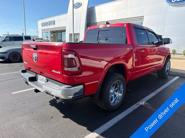 Used 2019 Flame Red Clearcoat Ram Laramie image 10