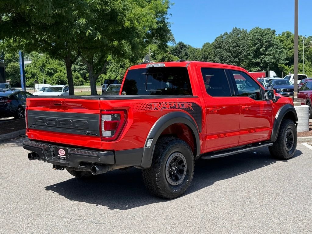 Used 2021 Orange Ford Raptor image 10