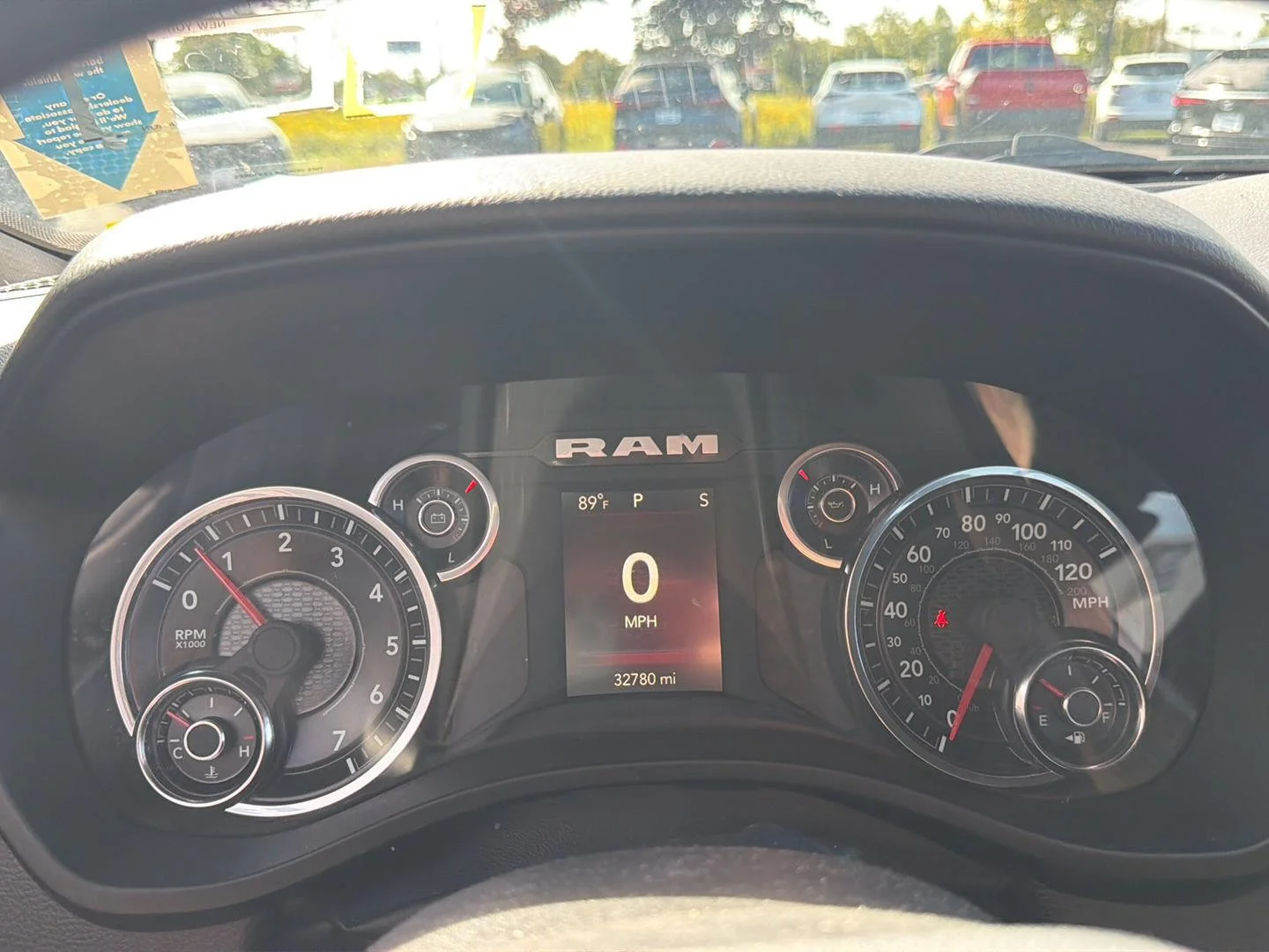 Used 2024 Bright White Clearcoat Ram Tradesman image 19